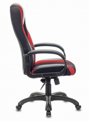 Кресло компьютерное BRABIX PREMIUM "Rapid GM-102" (экокожа/ткань, черное/красное) 532107 в Тавде - tavda.ok-mebel.com | фото 3
