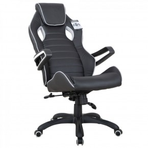 Кресло компьютерное BRABIX Techno Pro GM-003 (экокожа черное/серое, вставки серые) 531814 в Тавде - tavda.ok-mebel.com | фото 4