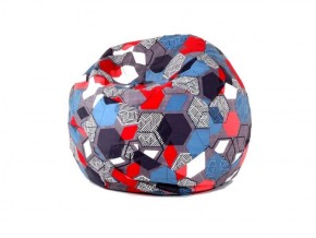 Кресло-мешок Мяч M (Geometry Slate) в Тавде - tavda.ok-mebel.com | фото