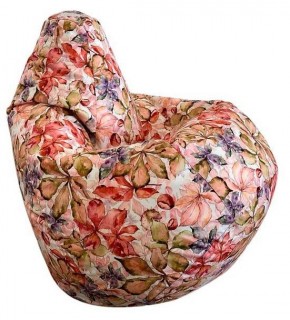 Кресло-мешок Цветы L в Тавде - tavda.ok-mebel.com | фото 1