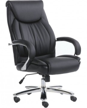 Кресло офисное BRABIX PREMIUM "Advance EX-575" (хром, экокожа, черное) 531825 в Тавде - tavda.ok-mebel.com | фото 1