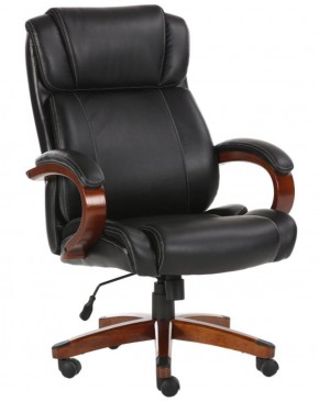 Кресло офисное BRABIX PREMIUM "Magnum EX-701" (дерево, рециклированная кожа, черное) 531827 в Тавде - tavda.ok-mebel.com | фото
