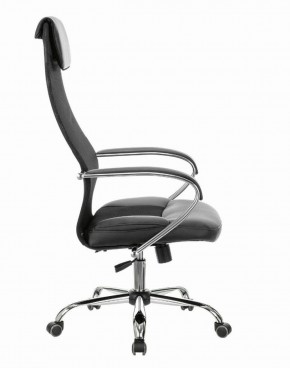 Кресло офисное BRABIX PREMIUM "Stalker EX-608 CH" (хром, ткань-сетка/кожзам, черное) 532091 в Тавде - tavda.ok-mebel.com | фото 2
