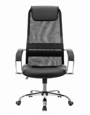 Кресло офисное BRABIX PREMIUM "Stalker EX-608 CH" (хром, ткань-сетка/кожзам, черное) 532091 в Тавде - tavda.ok-mebel.com | фото 3