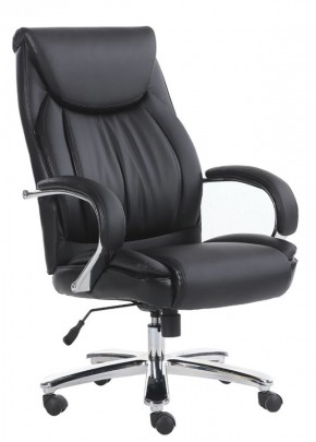 Кресло офисное BRABIX "Advance EX-575" (хром/экокожа/черное) 531825 в Тавде - tavda.ok-mebel.com | фото