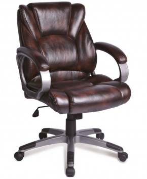 Кресло офисное BRABIX "Eldorado EX-504" (коричневое) 530875 в Тавде - tavda.ok-mebel.com | фото