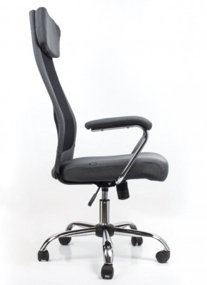 Кресло офисное BRABIX "Flight EX-540" (хром, ткань, сетка, серое) 531848 в Тавде - tavda.ok-mebel.com | фото 3