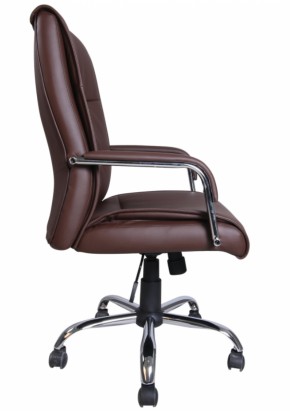 Кресло офисное BRABIX "Space EX-508" (экокожа, хром, коричневое) 531164 в Тавде - tavda.ok-mebel.com | фото 2
