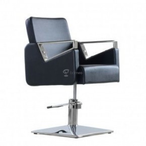 Кресло парикмахерское Barneo 6300V5 черное в Тавде - tavda.ok-mebel.com | фото