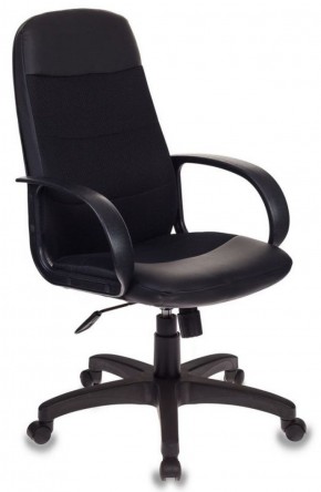 Кресло руководителя Бюрократ CH-808AXSN/LBL+TW-11 черный в Тавде - tavda.ok-mebel.com | фото