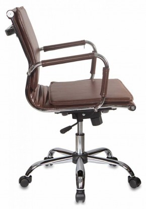 Кресло руководителя Бюрократ CH-993-LOW/BROWN коричневый в Тавде - tavda.ok-mebel.com | фото 2