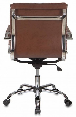 Кресло руководителя Бюрократ CH-993-LOW/BROWN коричневый в Тавде - tavda.ok-mebel.com | фото 4