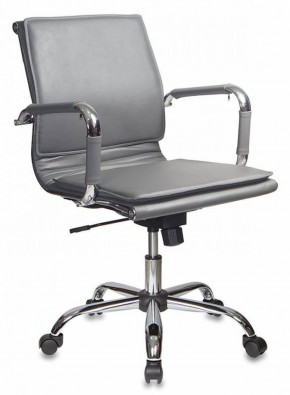 Кресло руководителя Бюрократ CH-993-LOW/GREY серый в Тавде - tavda.ok-mebel.com | фото