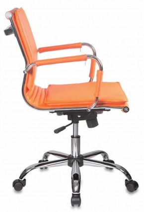 Кресло руководителя Бюрократ CH-993-LOW/ORANGE оранжевый в Тавде - tavda.ok-mebel.com | фото 2