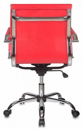 Кресло руководителя Бюрократ CH-993-LOW/RED красный в Тавде - tavda.ok-mebel.com | фото 4