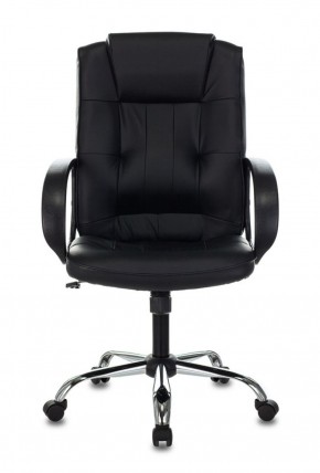 Кресло руководителя Бюрократ T-800N/BLACK черный в Тавде - tavda.ok-mebel.com | фото 5