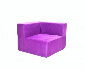 Кресло-угловое-модуль бескаркасное Тетрис 30 (Фиолетовый) в Тавде - tavda.ok-mebel.com | фото