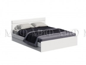 НЭНСИ NEW Кровать 1,4 м (Белый глянец холодный/Белый) в Тавде - tavda.ok-mebel.com | фото 1