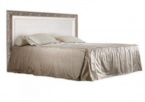 Кровать 2-х спальная (1,4 м) Тиффани штрих-лак/серебро (ТФКР140-1) в Тавде - tavda.ok-mebel.com | фото