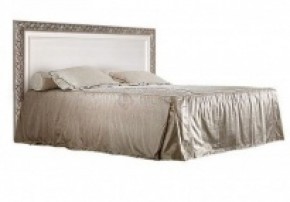Кровать 2-х спальная (1,8 м) Тиффани штрих-лак/серебро с подъемным механизмом (ТФКР180-1[3]) в Тавде - tavda.ok-mebel.com | фото
