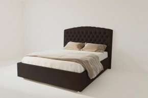 Кровать Берлин без основания 1800 (экокожа коричневая) в Тавде - tavda.ok-mebel.com | фото