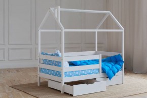 Кровать-домик 80*160 Белый в Тавде - tavda.ok-mebel.com | фото 3