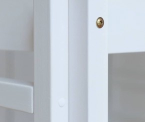 Кровать-домик двухъярусная 80*190 Белый в Тавде - tavda.ok-mebel.com | фото 3