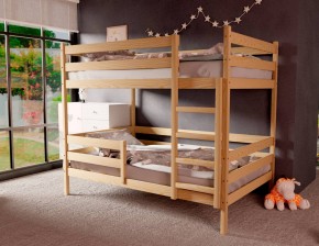 Кровать двухъярусная без крыши 80*190 без покраски в Тавде - tavda.ok-mebel.com | фото 2