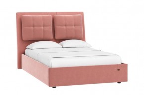 Кровать Ester 1400 с основанием и ПМ (Ультра коралл) Модель 311 в Тавде - tavda.ok-mebel.com | фото