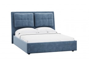 Кровать Ester 1600 с основанием и ПМ (Галакси лайт 22) Модель 311 в Тавде - tavda.ok-mebel.com | фото