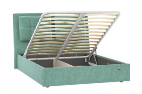 Кровать Ester 1600 с основанием и ПМ (Ультра Минт) Модель 311 в Тавде - tavda.ok-mebel.com | фото 2