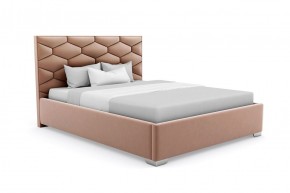 Кровать Коралл интерьерная +основание (140х200) в Тавде - tavda.ok-mebel.com | фото