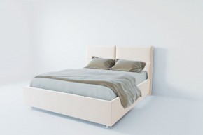 Кровать Корсика с ПМ 1200 (экокожа белая) в Тавде - tavda.ok-mebel.com | фото 2