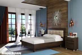 Кровать КР-2073 с мягким изголовьем в Тавде - tavda.ok-mebel.com | фото 3