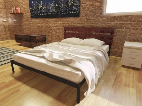 Кровать Луиза 1200*1900 (МилСон) в Тавде - tavda.ok-mebel.com | фото
