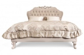 Кровать Мокко 1800 с мягким изголовьем + основание (бежевый) в Тавде - tavda.ok-mebel.com | фото 2