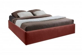 Кровать Подиум с ПМ 1600 (велюр бордо) в Тавде - tavda.ok-mebel.com | фото