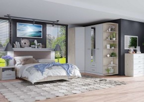 Кровать "Милана" с мягкой спинкой БЕЗ основания 1600х2000 в Тавде - tavda.ok-mebel.com | фото 2