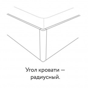 Кровать "Сандра" БЕЗ основания 1200х2000 в Тавде - tavda.ok-mebel.com | фото 3