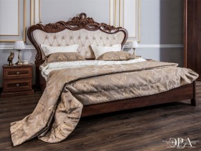 Кровать с мягким изголовьем Афина 1600 (караваджо) в Тавде - tavda.ok-mebel.com | фото 1
