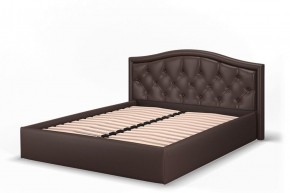 Кровать Стелла 1600*2000 NEO 08 (коричневый) в Тавде - tavda.ok-mebel.com | фото 3