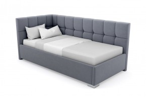 Кровать угловая Мия интерьерная +основание (120х200) в Тавде - tavda.ok-mebel.com | фото 8
