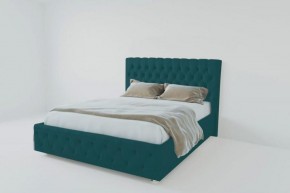 Кровать Версаль 1200 без основания (велюр бирюзовый) в Тавде - tavda.ok-mebel.com | фото