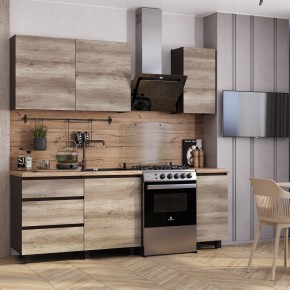 Кухня Энигма 1.6 м (венге/дуб каньон) в Тавде - tavda.ok-mebel.com | фото