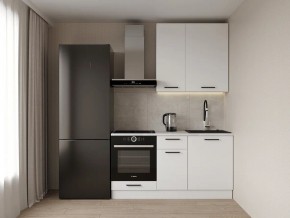 Кухонный гарнитур Белый Глянец 1600 h950 (Стол. 38мм) в Тавде - tavda.ok-mebel.com | фото
