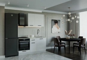 Кухонный гарнитур Белый Глянец 1600 (Стол. 38мм) в Тавде - tavda.ok-mebel.com | фото