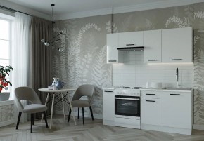 Кухонный гарнитур Белый Глянец 1800 (Стол. 26мм) в Тавде - tavda.ok-mebel.com | фото
