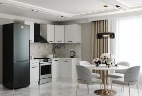 Кухонный гарнитур Белый Глянец 2000*1200 (Стол. 38мм) в Тавде - tavda.ok-mebel.com | фото