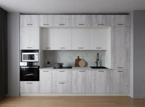 Кухонный гарнитур Бланка 3400 (Стол. 26мм) в Тавде - tavda.ok-mebel.com | фото