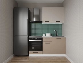 Кухонный гарнитур Каппучино 1600 (Стол. 38мм) в Тавде - tavda.ok-mebel.com | фото